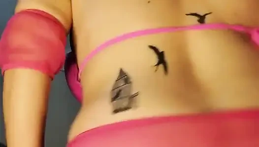 In the Mouth of the Busty Blonde.
