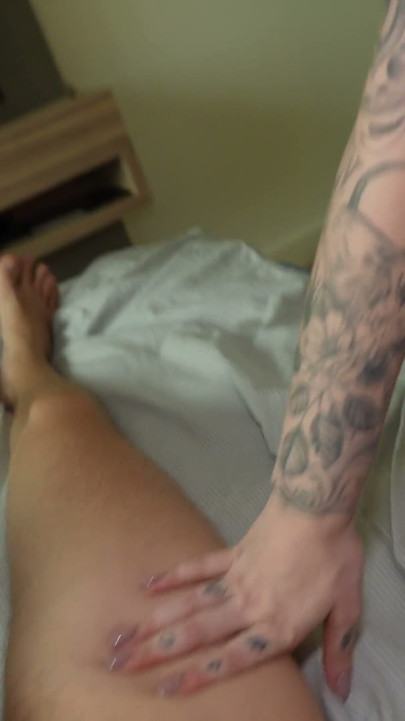 Stepson Gets Caught Testing the Secret Gift Toy While Huge Tits Come Out