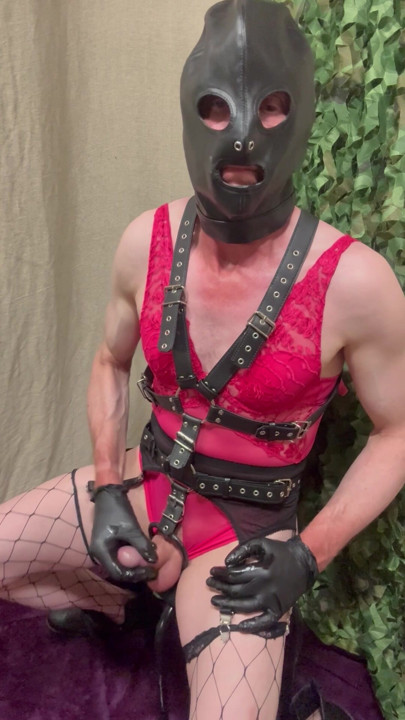 Masturbation In Pink Underwear