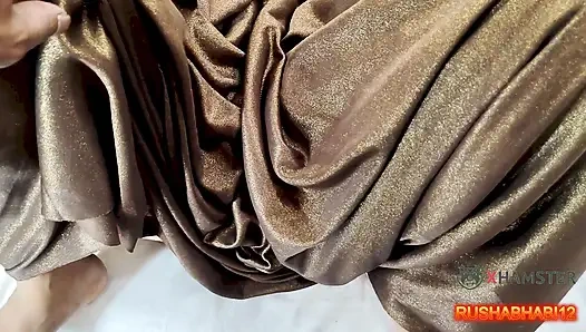 indian coupl eShares bed with StepMom while his StepSister hides under the bed inHindi Audio