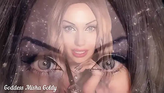 ASMR & Kontak Mata yang memesona! Aku akan memakai kesucian mentalmu! JOI