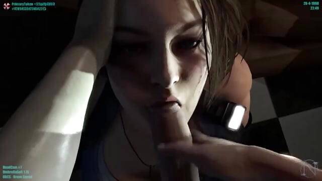 Jill Valentine face sex dur