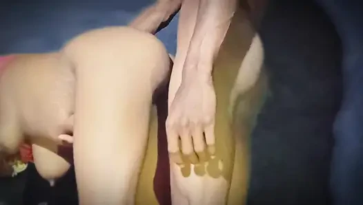 Super hot 18 year old couple fucking in home
