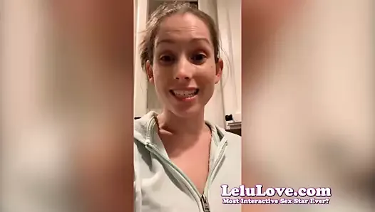 Lelu love-vlog: jardin secret surprise après un rapport sexuel