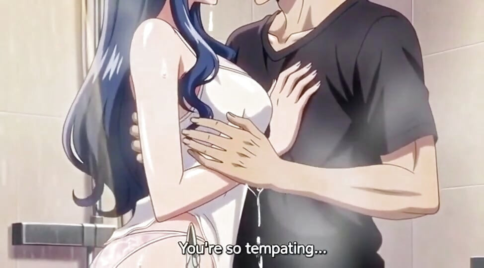 Stepbrother watch stepsister while she is taking shower 3D Anime