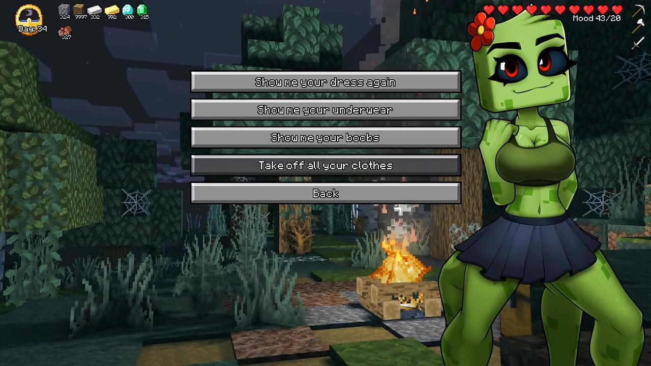 Kraf miang Minecraft - Bahagian 8 - Masa Seksi Oleh Loveskysanhentai