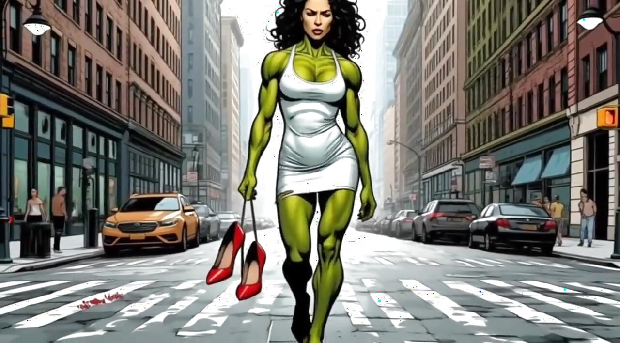 She-hulk Slut Not a Day Without Fucking. Big Compilation Cartoon