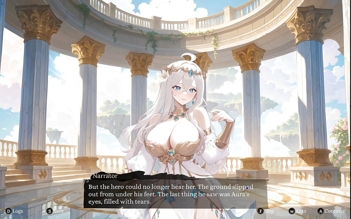 Aura 2 Lust of the Gods Hentai Game Ep.2 husband FACIAL my WIFE while I make her SQUIRT with a DILDO !