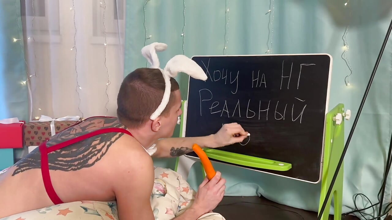 #447 Twink Got Powerful Sex From Santa as a Gift - His Big Dick Was Fucked Until He Cummed