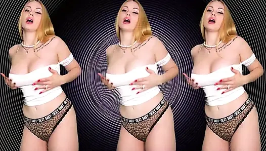 Lost in my mesmerizing sensual seduction and jerk your cock!