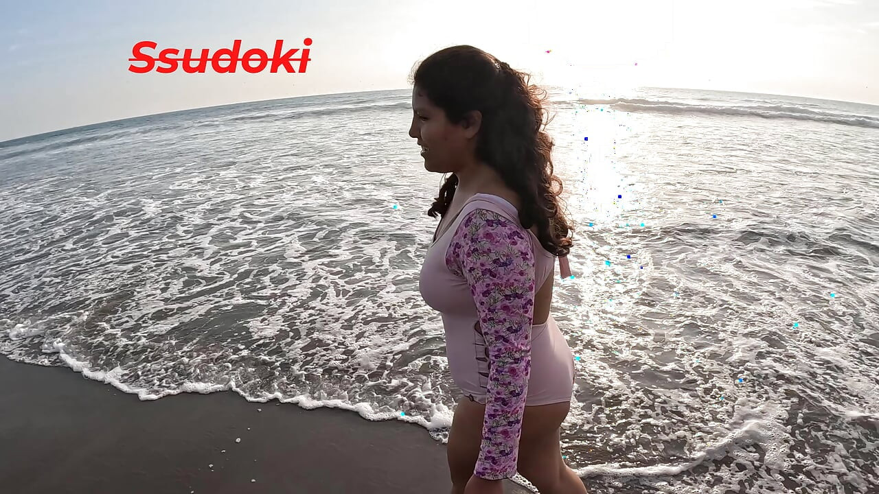 We went to a nudist beach, she was so excited to be her first time that she showed me her breasts in public in front of everyone