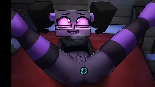 Hornycraft ender mädchen alle szenen zusammenstellung (erwachsenen-3D-animation)