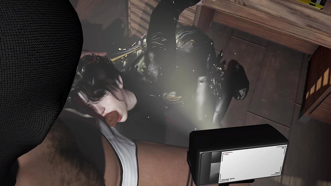 3D 귀여운 코스프레 모델 벌거벗은 그녀의 큰 젖탱이가 팬들에게 따먹히다