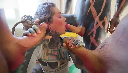 Pandora Slut Came to Earth to Get Her Ass Smashed by Humans
