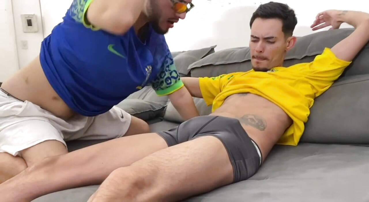 Fucking with my best friend to celebrate Brazil's victory