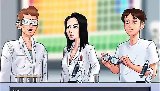 SummerTime Saga - секс-сцена Мисс Окита