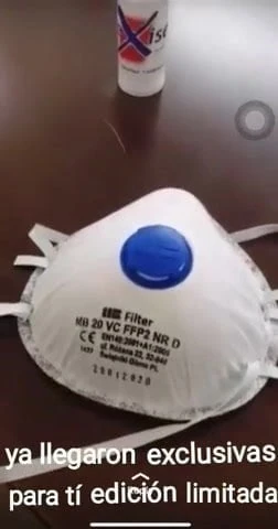 mascarilla ffp2 mask for coronavirus