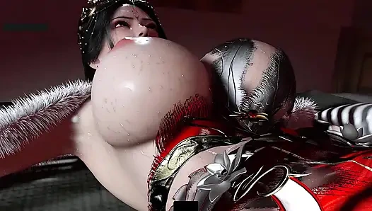 3D Анимация Дива: Богиня попки Свечение - 3D анимация, хентай