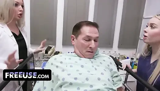 Thick MILF Haley Spades & Missa Mars Get Special Treatment From Perv Doctor
