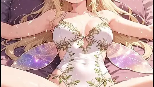 Sarışın elf anime kız
