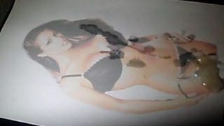 Hommage à l&#39;éjaculation sur la modèle sexy Lucy Pinder