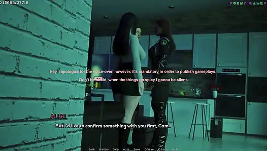 Тени желания от Shamandev - Студенческое косплей-мероприятие, мастурбация в классе 61