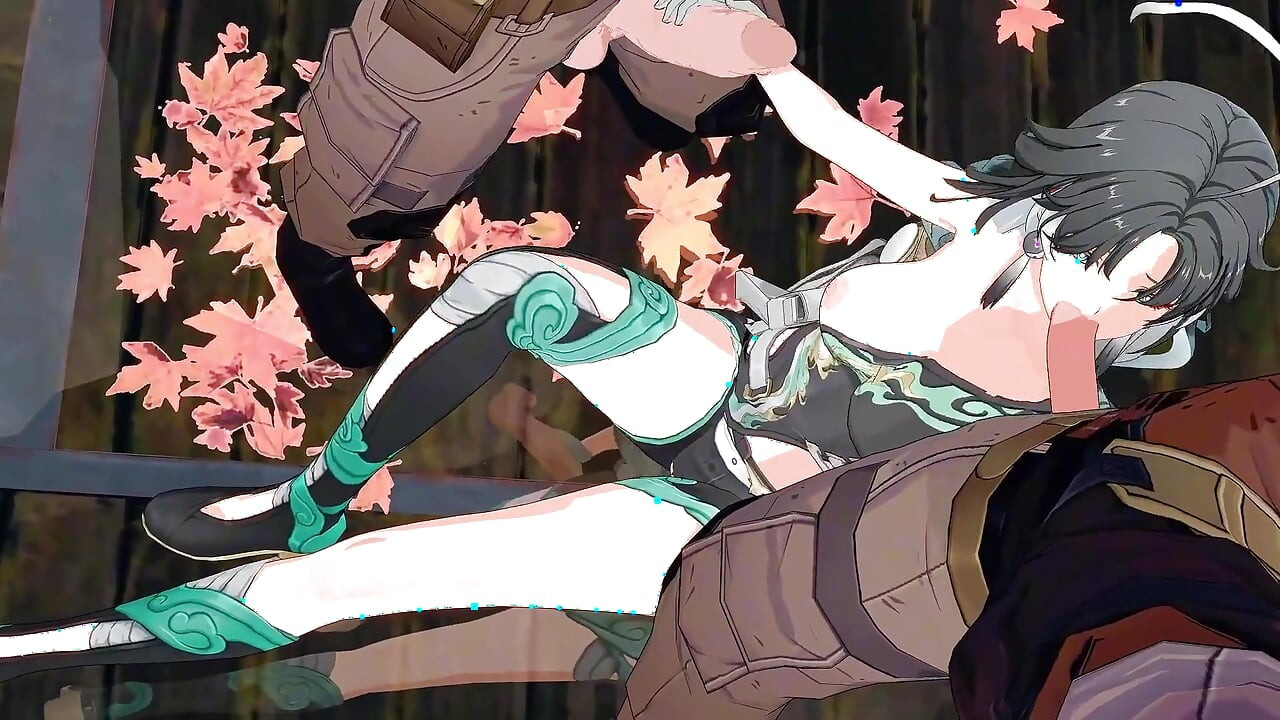 Wuthering waves - jianxin erotischer sex & blowjob - hentai-animation 3d