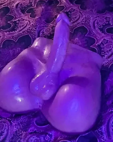 Sinrose giving great handjob to big black cock toy
