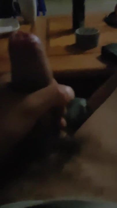 Jerking off horny