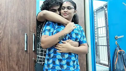 Step mom and step son hot fuck while wife not in home, Malayali step mom...