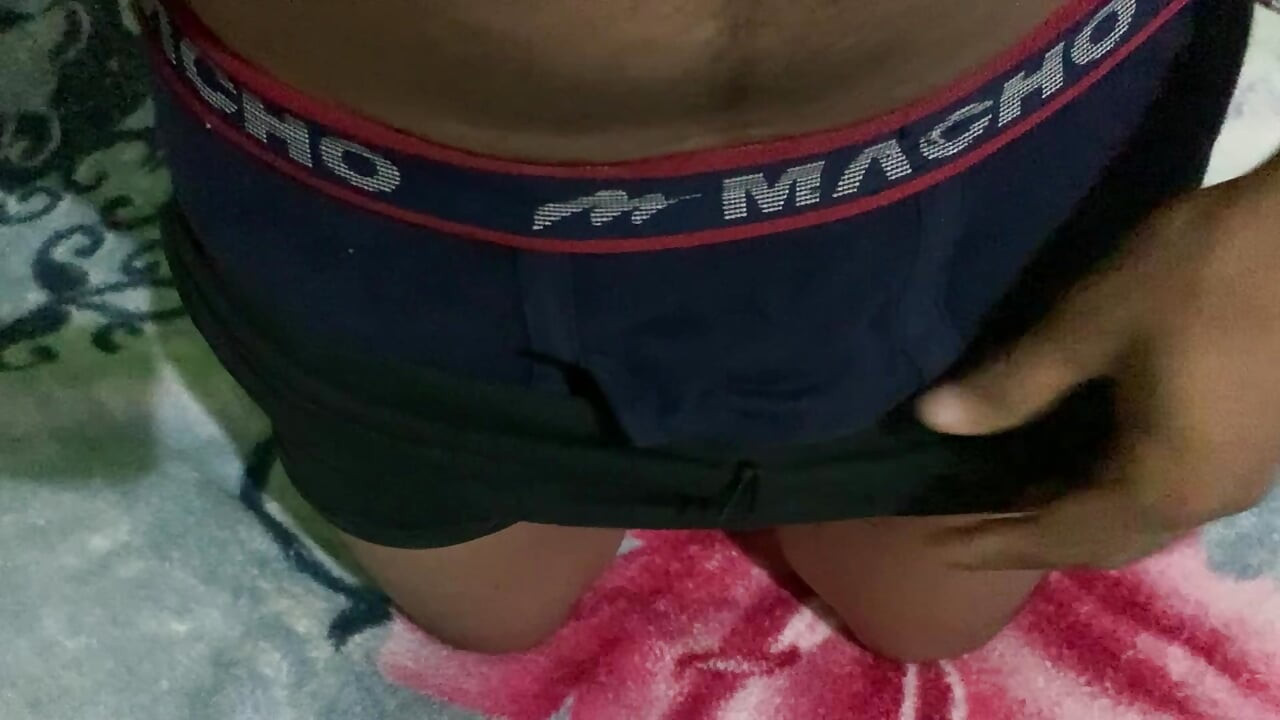 I came back from the bathroom and masturbated.