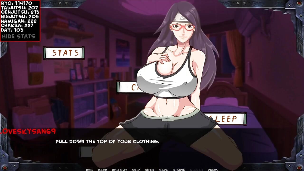 การฝึก Sarada V2.2 ตอน 16 ในที่สุด Hinata by Loveskysan69