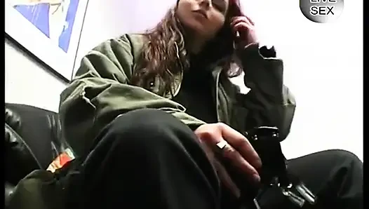 Avrupalı orta yaşlı seksi kadın ve ilk porno oyuncu seçmeleri