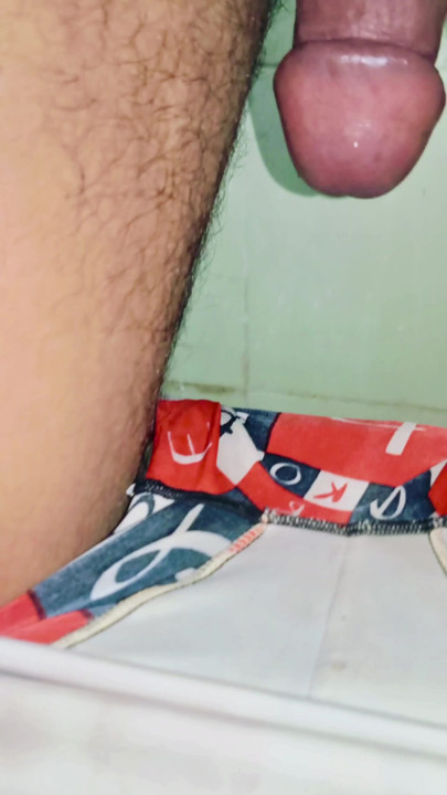 Big ling under penty and greet boy