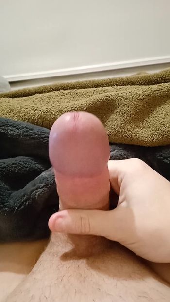 Horny 18 year old man jerks off his insatiable cock #6