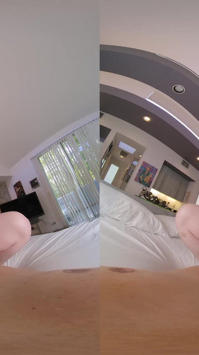 Emotional moment from "VRCosplayX Melody Marks As Juliet Is Your First Unprompted Memory Since Your Accident"