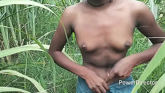 The virgin girl of the village went to the sugarcane field and put her finger and extinguished the fire of her lust