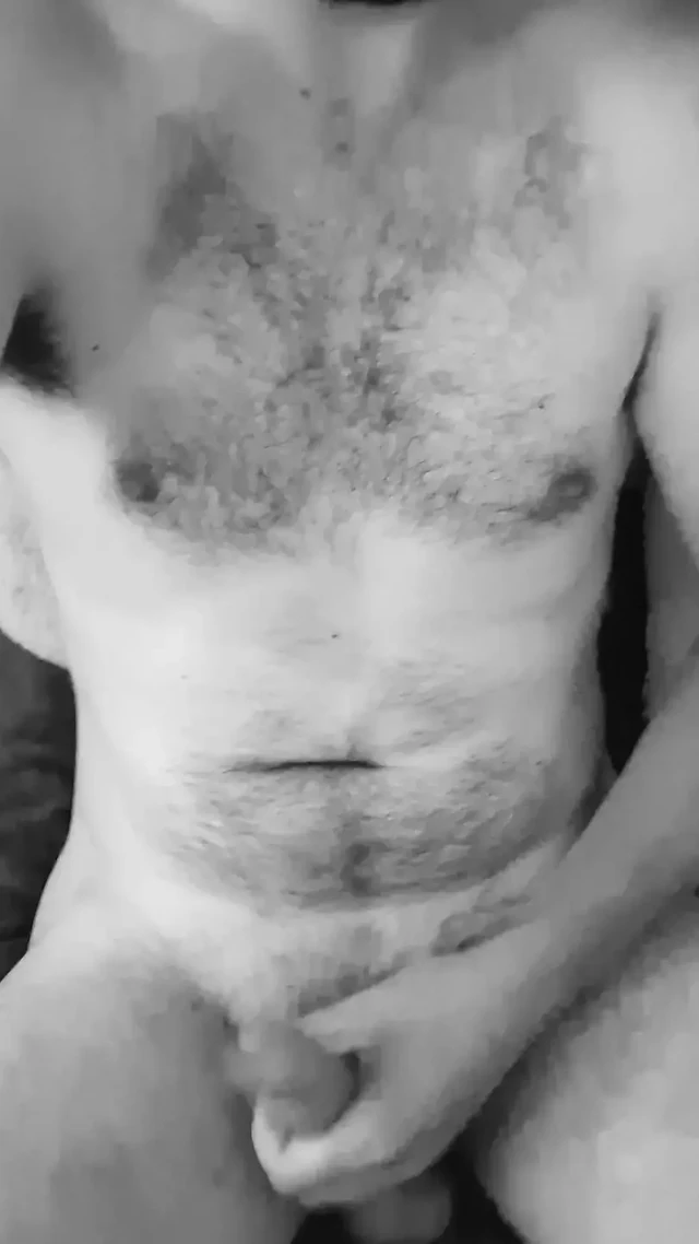 Brunbarbu98 Black and White Masturbation