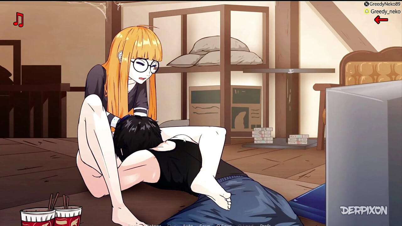 Persona 5 Penonton Adegan Heartswitch (DERPIXON)