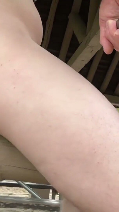 bubble butt femboy walking around in public in his booty shorts | Clip 2