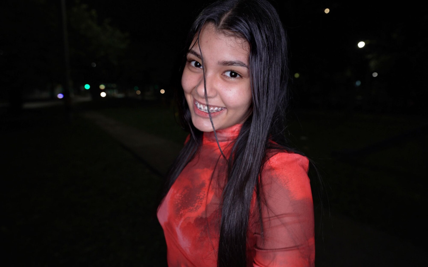 Horny Girlfriend Can’t Wait to Get Home and Fuck