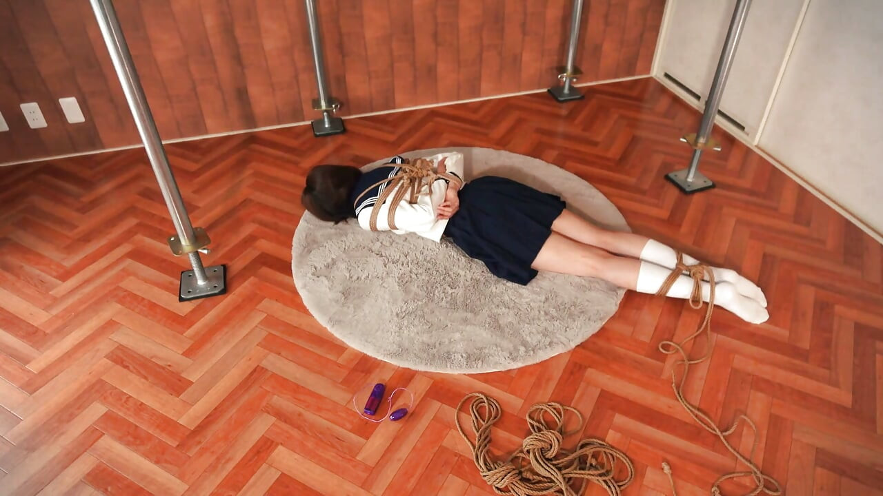 A Body Being Bound, Until the Girl Is Reduced to a Mere Sculpture.