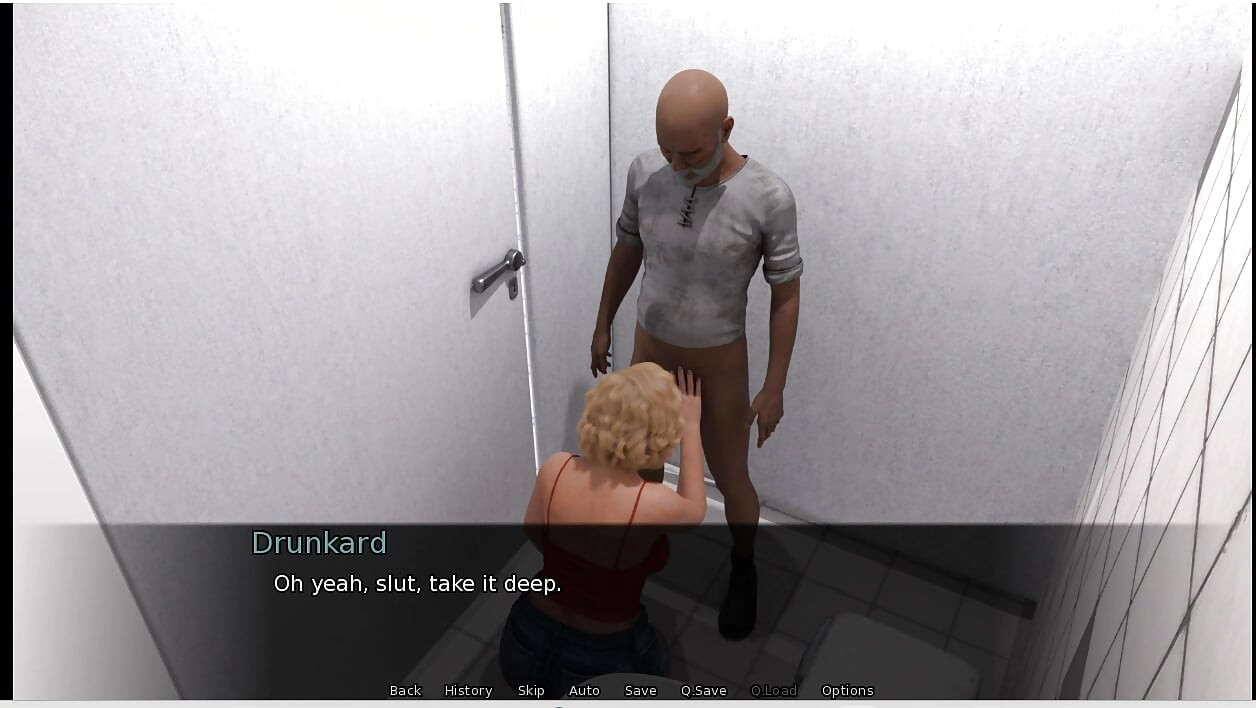 Sofia Sexual adventures - gameplay - roleplay - futa milf  gets fuck and gives blowjob to oldman