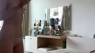 Утренний секс мужа и жены в домашнем видео