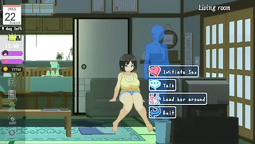 Game Hentai - adegan musim panas pedesaan pedesaan yang penuh gairah
