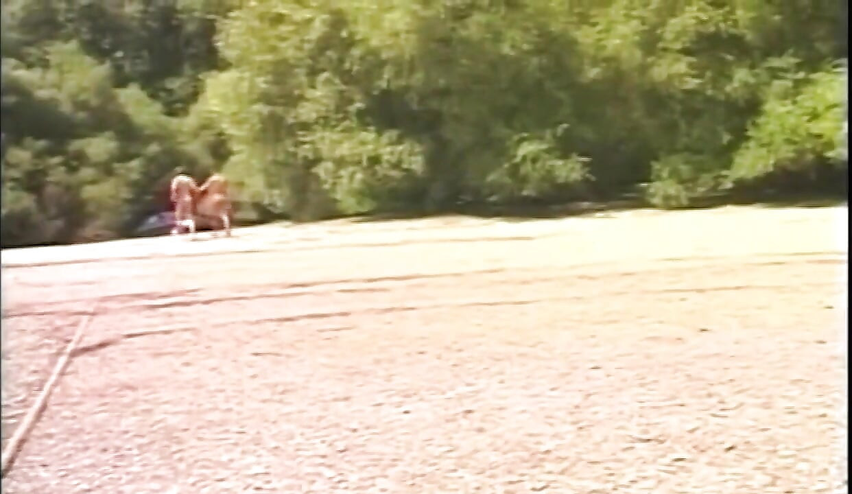 Muscular Hunks Bareback Passionately on Sunny Beach