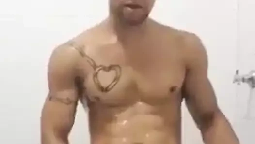 seksi Brezilyalı çocuk duş
