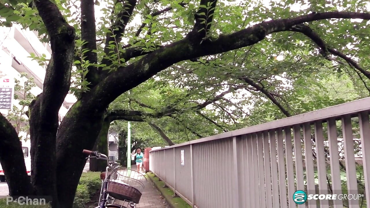 在东京和家里与宝贝 p-chan