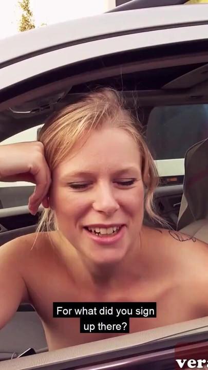 German femdom teen public pick up guy for car EroCom Date | Clip 1