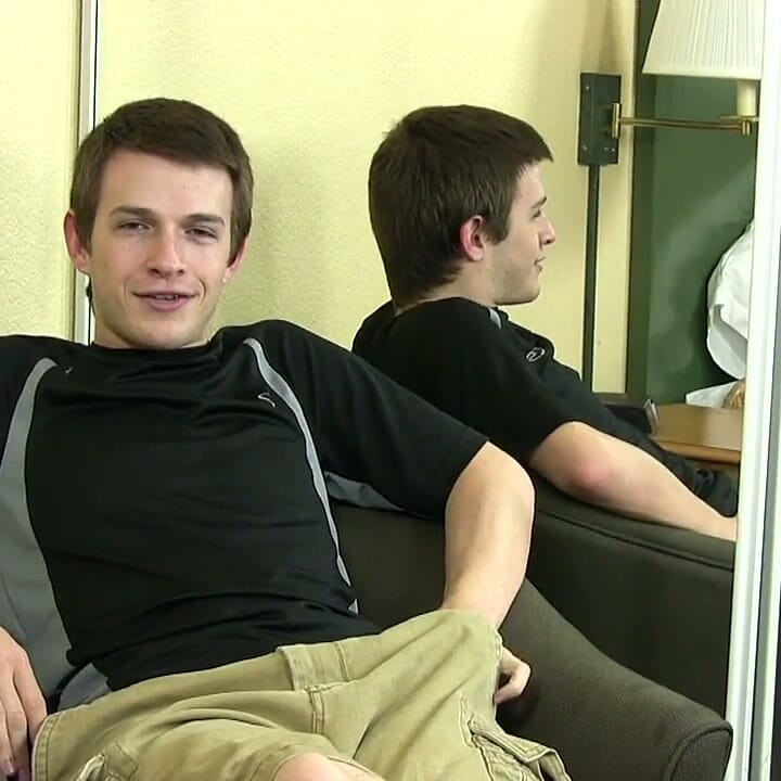 Krys masturbating
